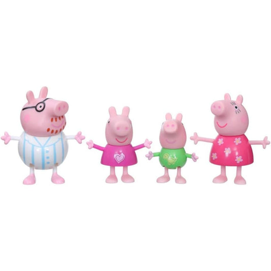 Peppa Pig Peppa's Family Bedtime Figure 4-Pack Toy