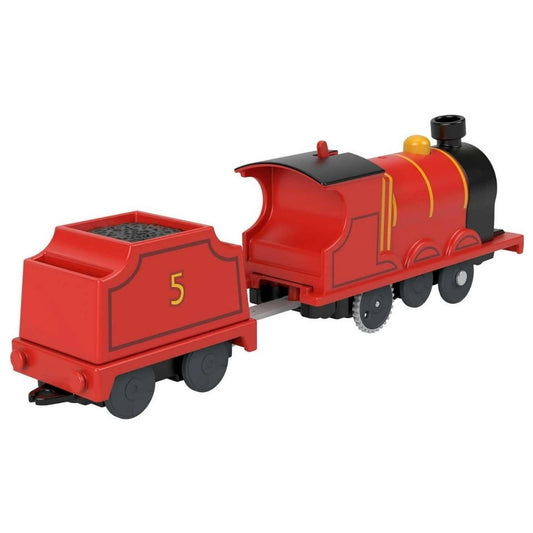 Thomas & Friends James Motorized Toy Train Engine, Battery-Powered Toy Train