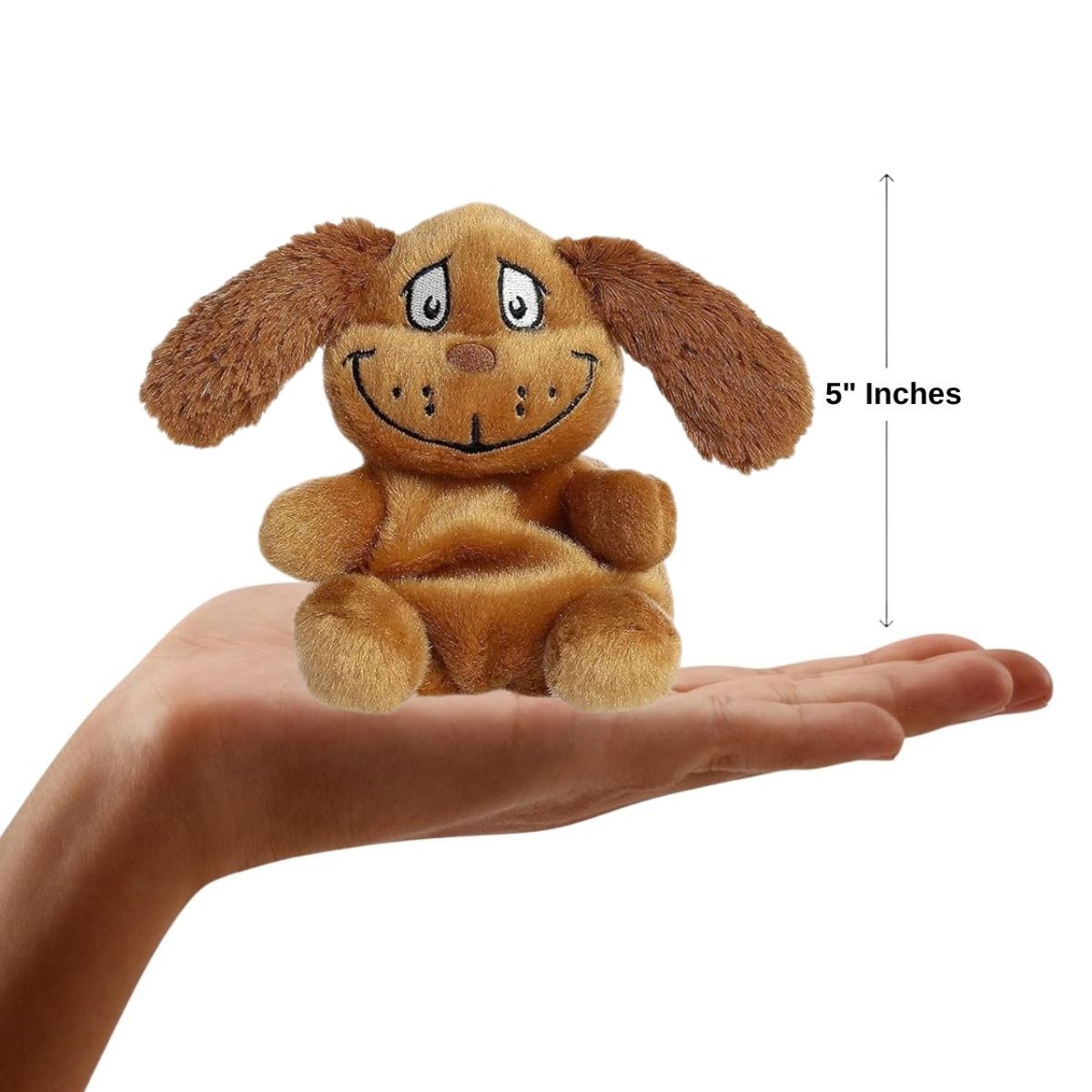 Aurora® Palm Pals™ Dr. Seuss™ The Grinch 5 Inch Christmas Duo Plush Set, Cindy Lou, & Max