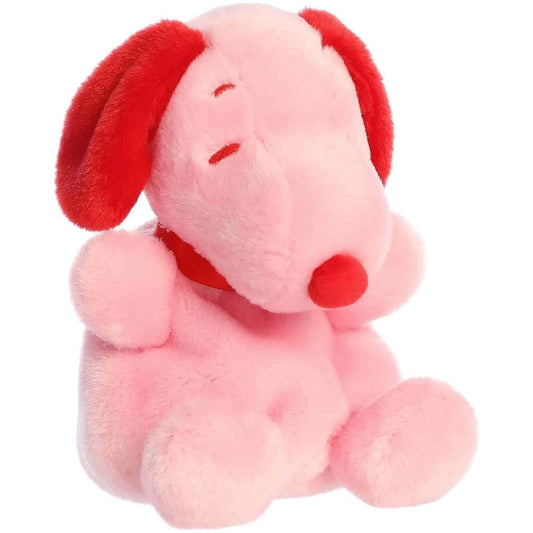 Aurora® Palm Pals™ Peanuts Snoopy Red & Pink™ 5 Inch Stuffed Animal Toy