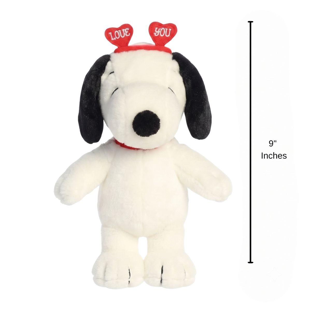 Aurora Peanuts Snoopy Love On The Mind 9-Inch Stuffed Animal Plush