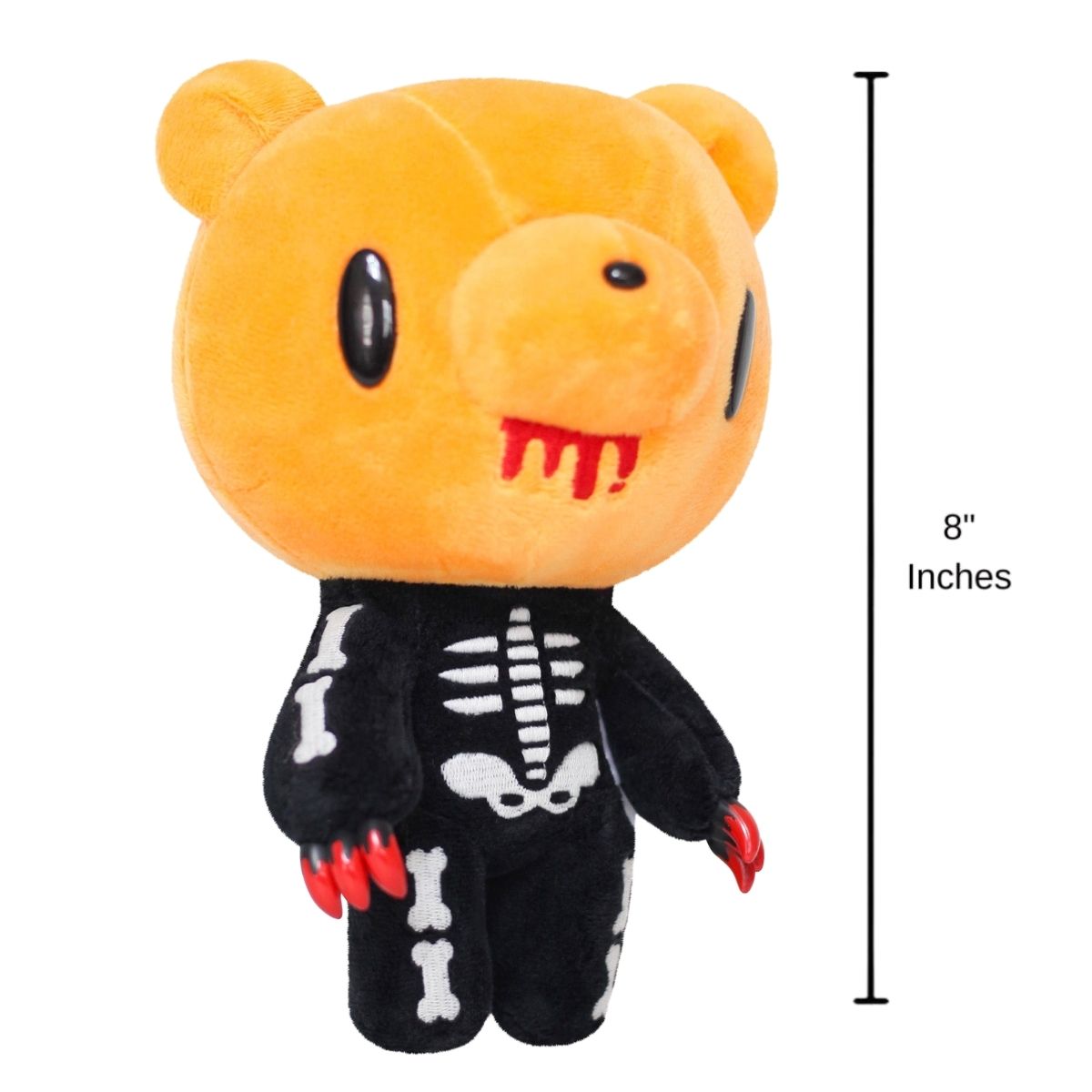 Official Gloomy Bear 8-Inch Skeleton Stuffed Animal Plush