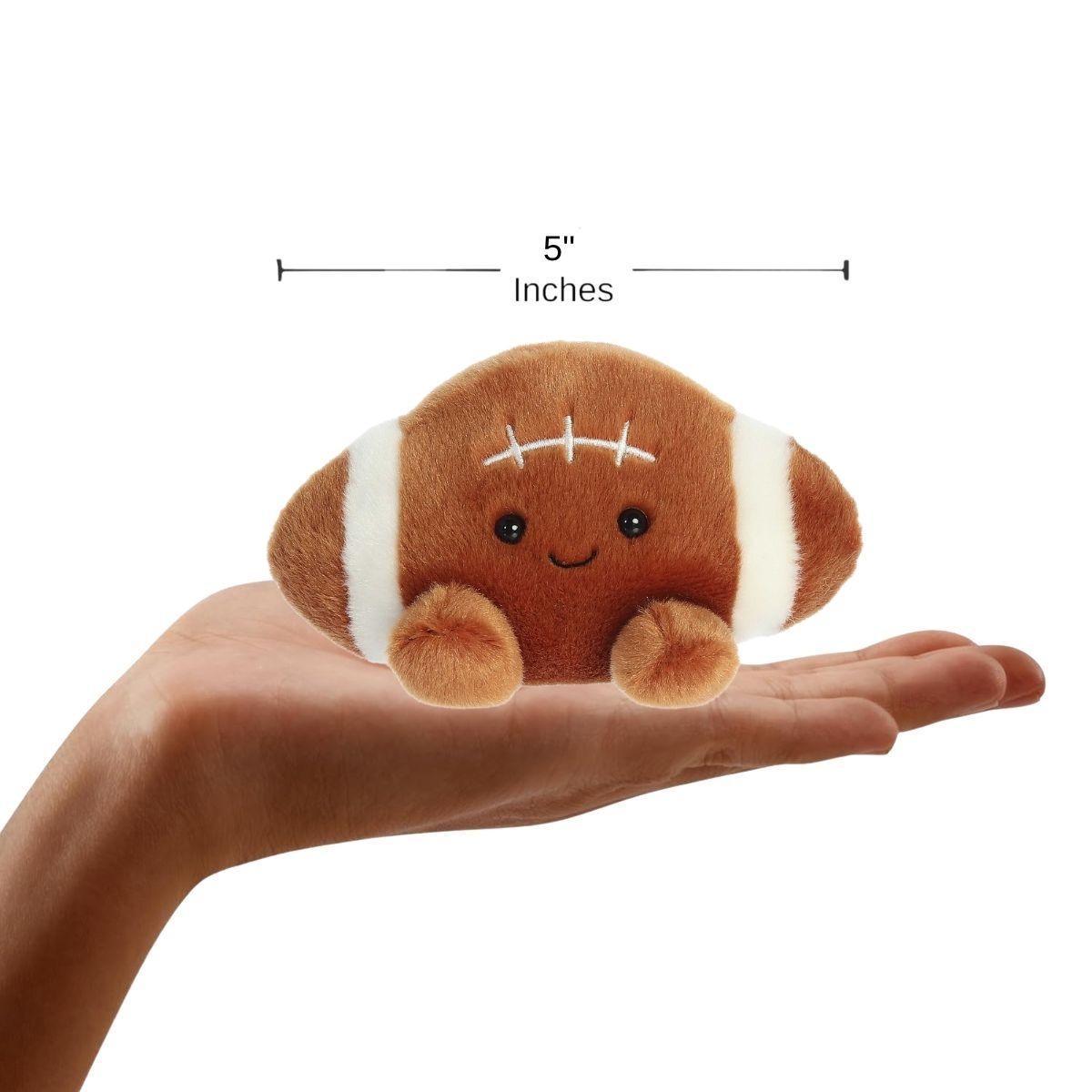 Aurora® Palm Pals™ Tackle Football™ 5 Inch Stuffed Animal Toy #1-219 Sports