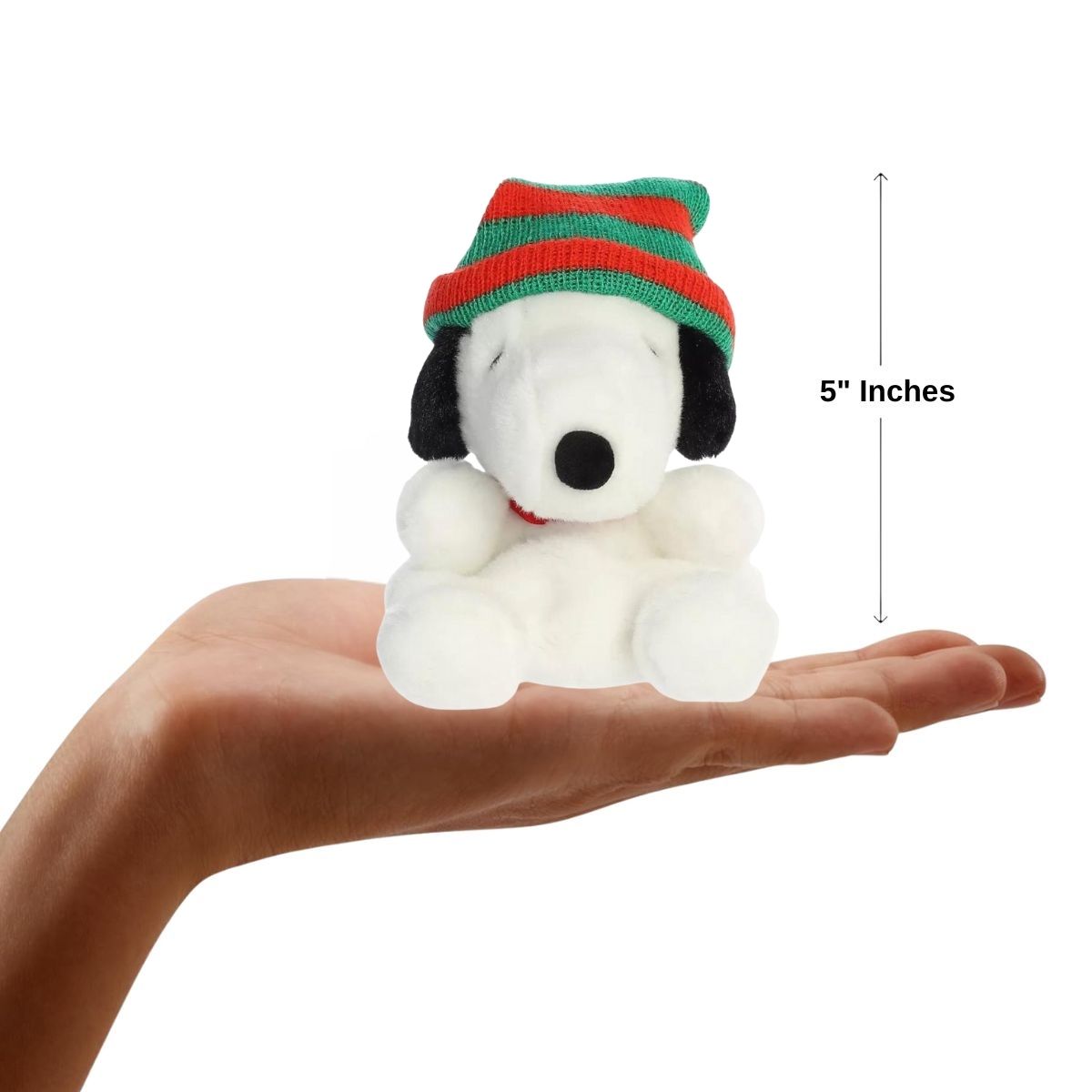 Aurora® Palm Pals™ Peanuts Snoopy Beanie™ 5 Inch Stuffed Animal Toy