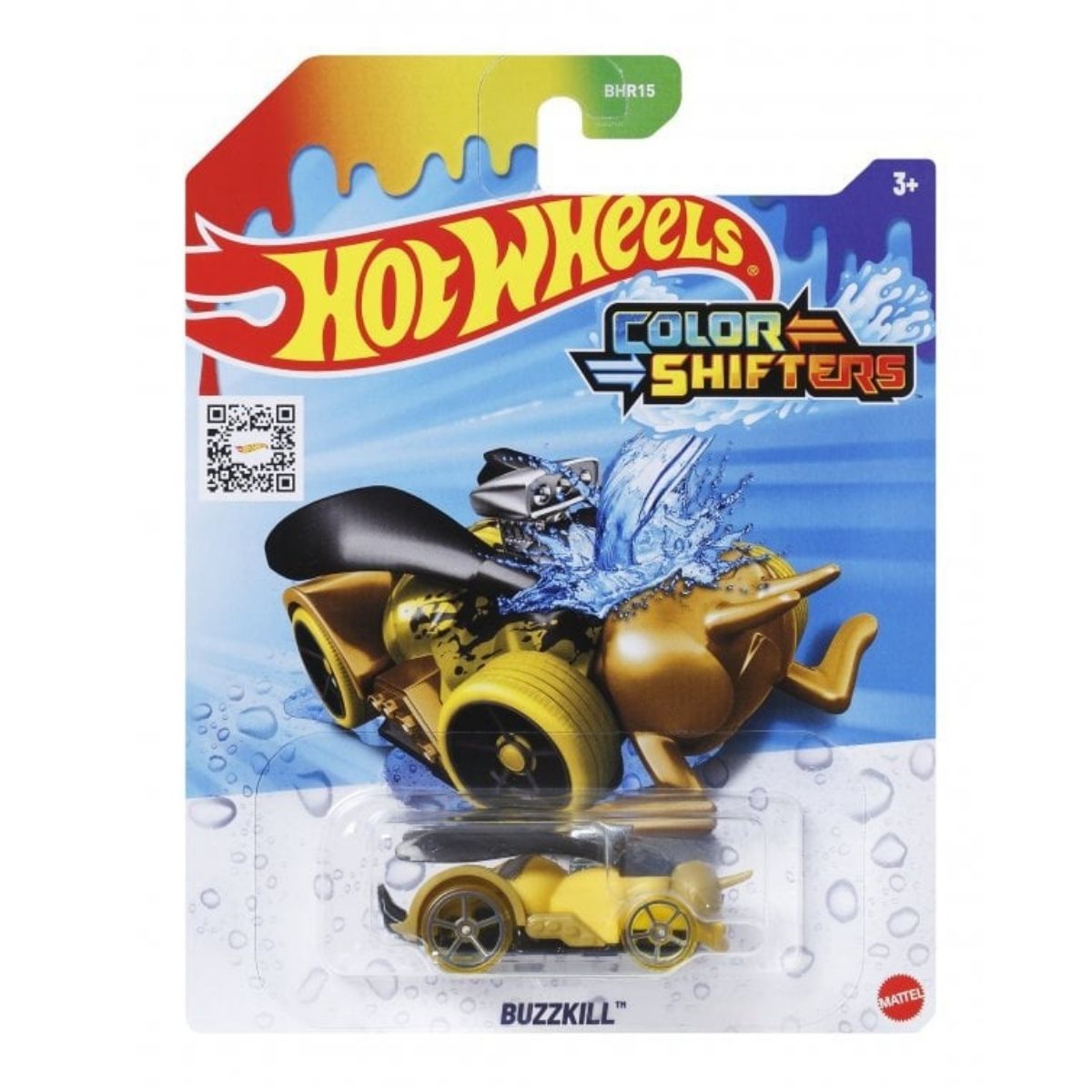Hot Wheels Color Shifters Buzzkill Play Vehicle Car, Scale 1:64
