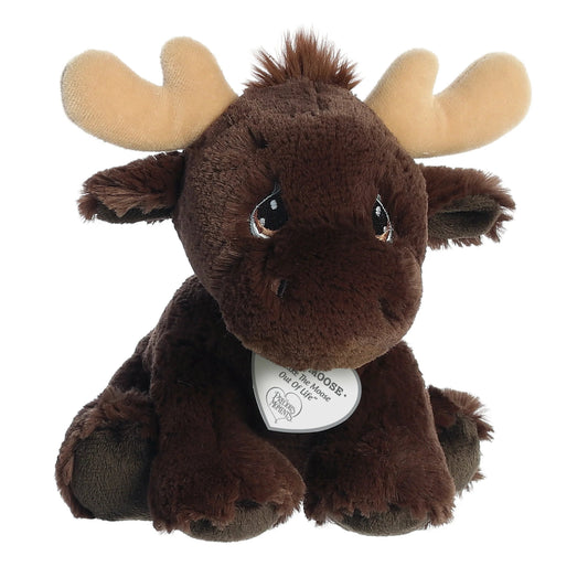 Aurora® Precious Moments™ Miles Moose 8" Inch Stuffed Animal Plush Toy