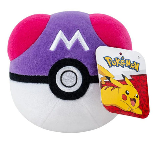 Pokemon 5" Inch Master Ball Poke Ball Plush