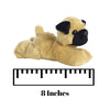 Aurora® Mini Flopsie™ Mr. Pugster Pug™ 8 Inch Stuffed Animal Plush