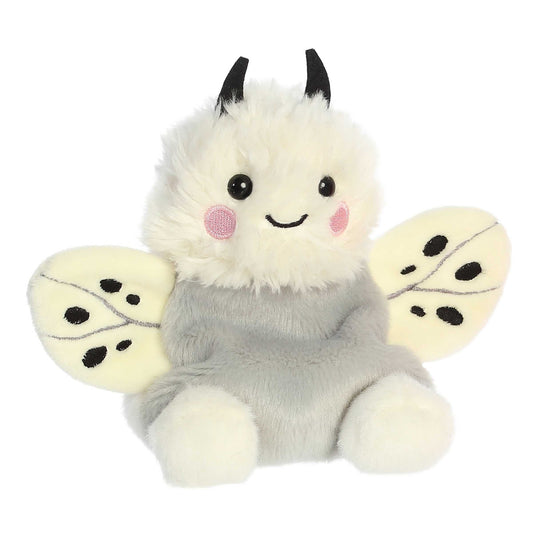 Plush toy with a butterfly design on a white background