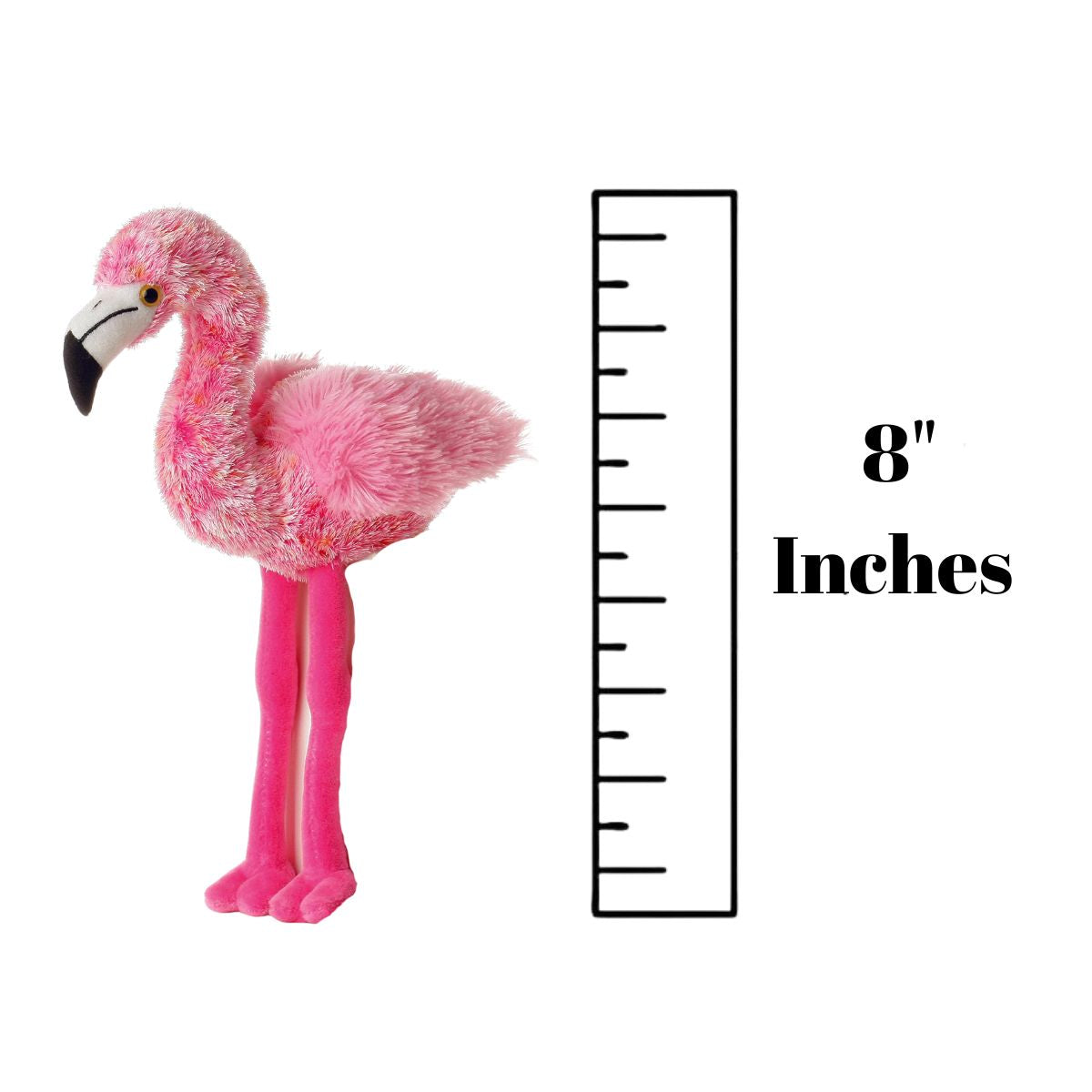 Aurora® Mini Flopsie™ Flavia the Flamingo™ 8 Inch Stuffed Animal Plush