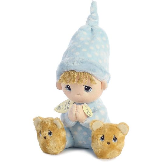 Aurora® Precious Moments™ Precious Prayer Boy 8" Inch Stuffed Animal Toy, Spanish Edition
