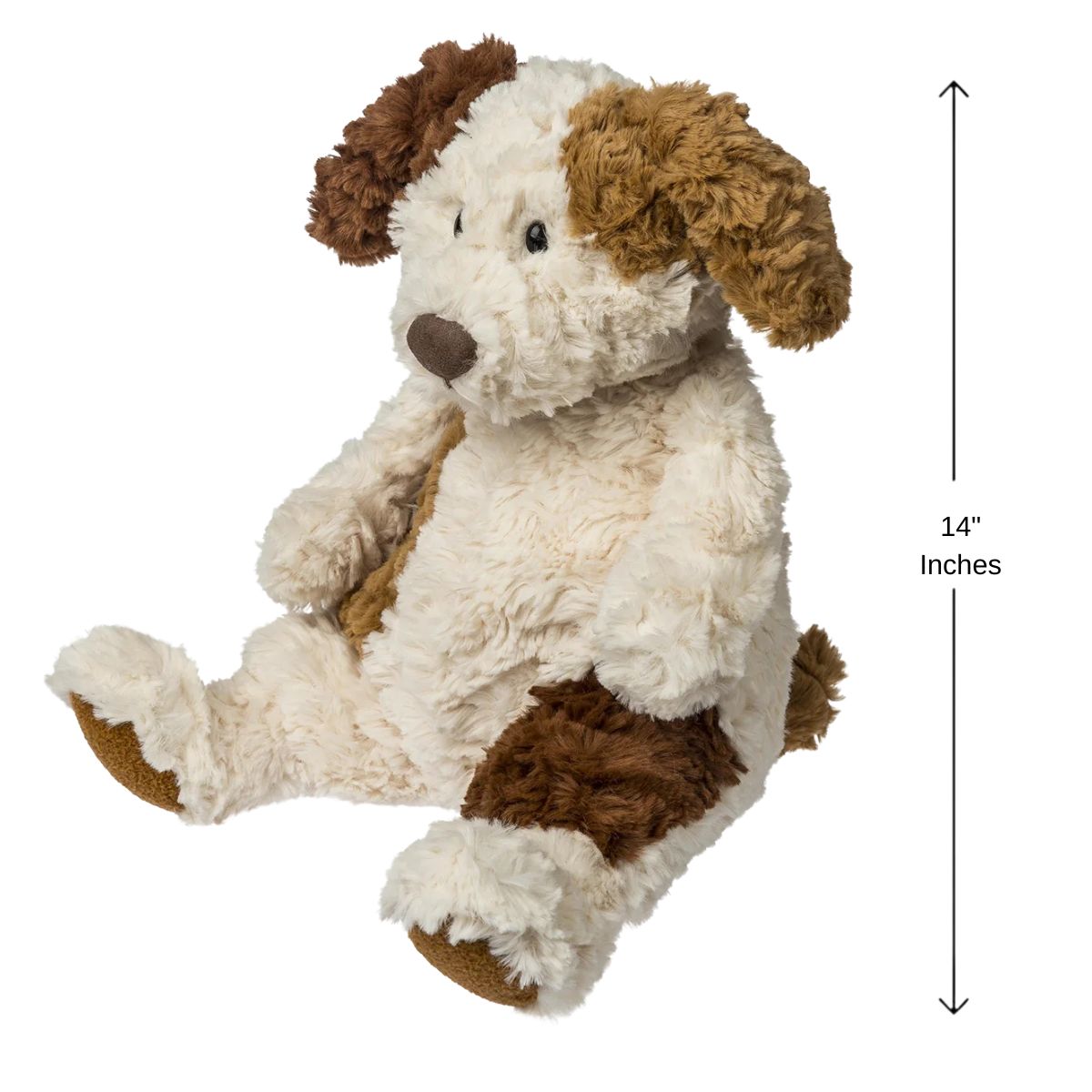 Mary Meyer Snuggables Pup, a perfect cuddly companion for nurseries and toddler playrooms.