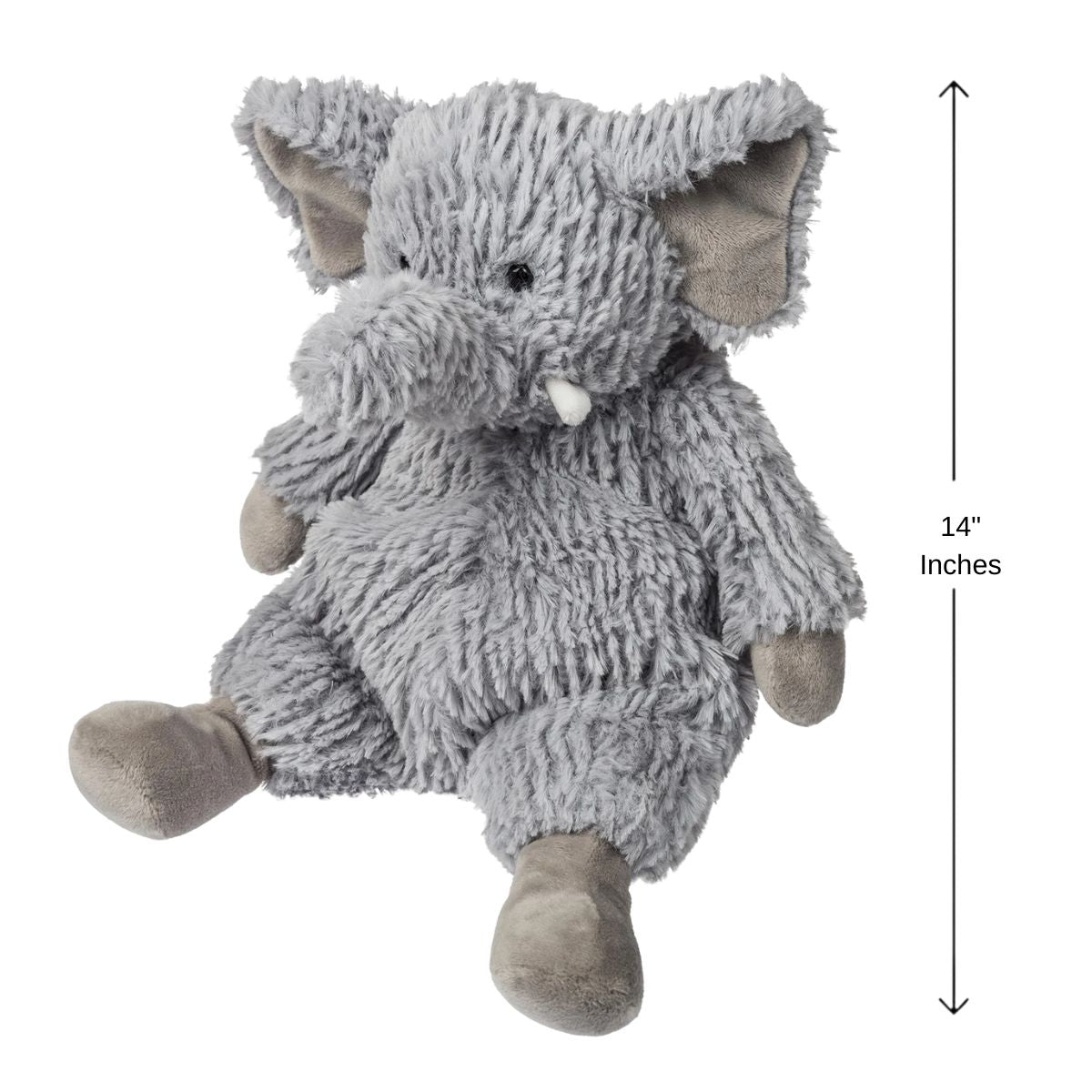 Mary Meyer Snuggables Elephant, a perfect cuddly companion for safari-themed nurseries and play.
