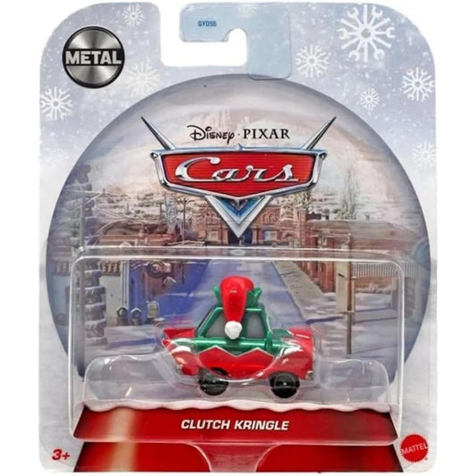 Disney Pixar Cars Wintertime Cruisers Scale 1:55 Die-Cast Car Vehicle, Clutch Kringle