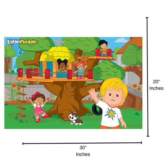 Fisher Price Little People 36 Piece 30" X 20" Inch Floor Puzzle