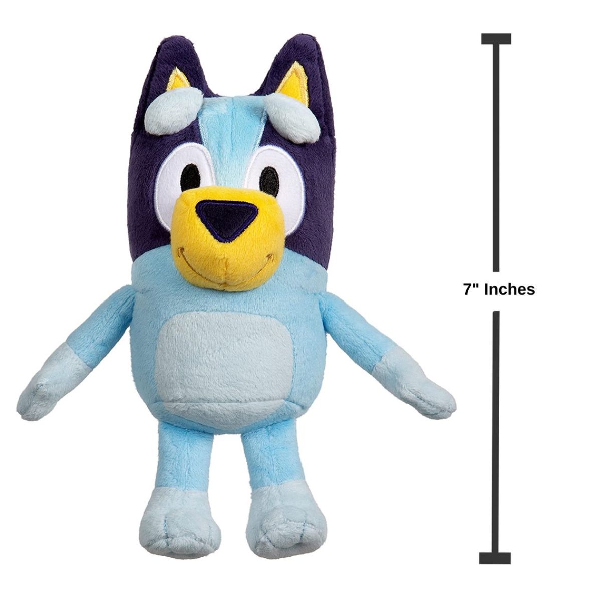 Bluey Friends 7" Inch Stuffed Animal Plush Toy, Bluey