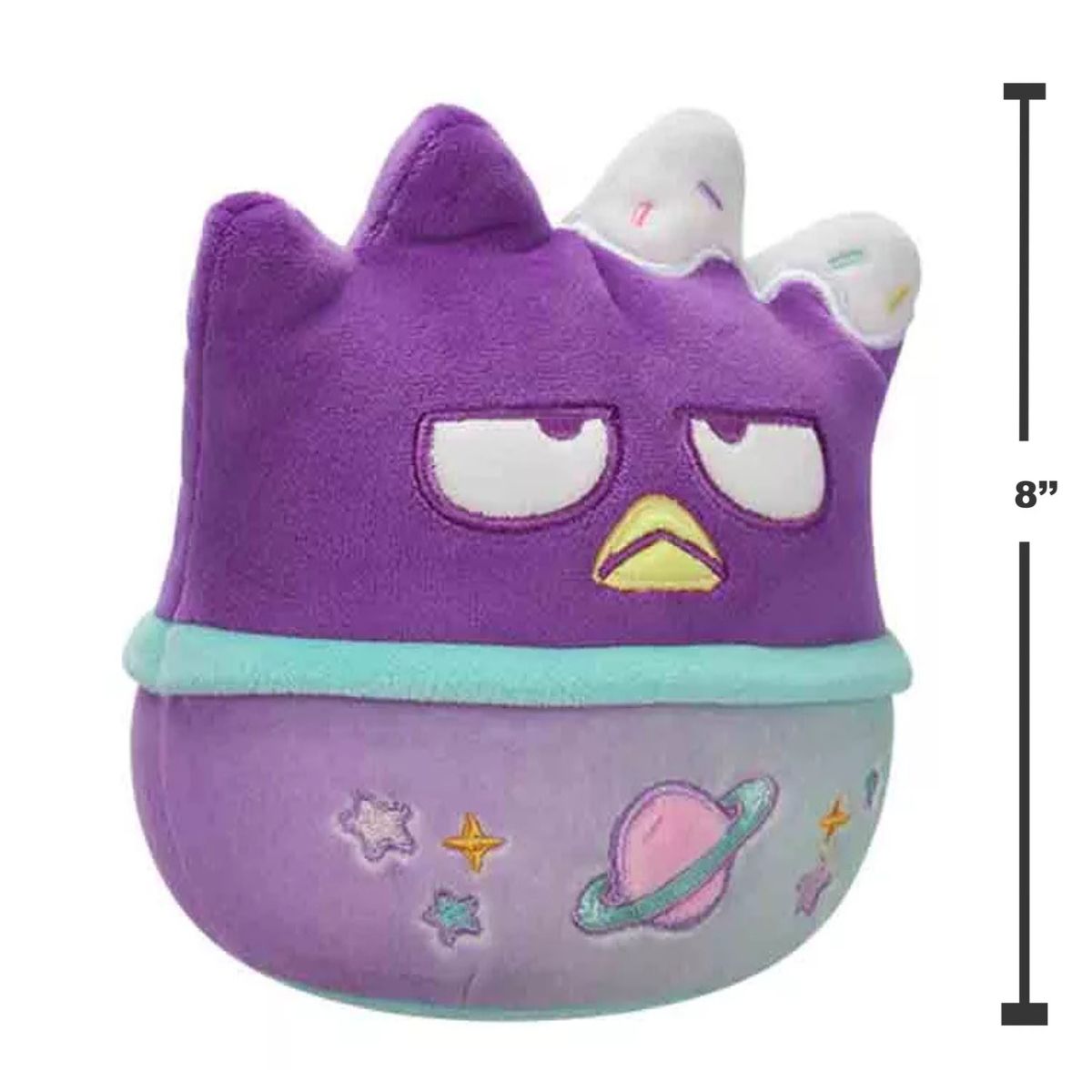 Squishmallows Official Kellytoy 8" Hello Kitty & Friends Badtz-Maru, Dreamland Series
