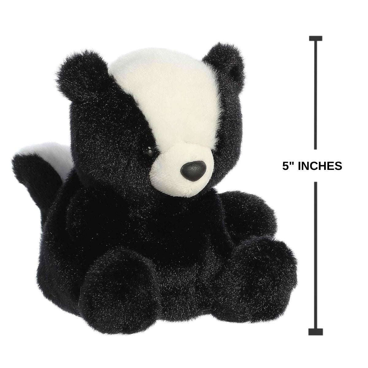 Aurora® Palm Pals™ Scout Skunk™ 5 Inch Stuffed Animal Toy #1-425 Forest