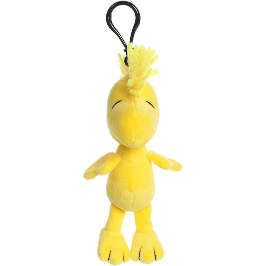 Aurora® Peanuts Woodstock 5 Inch Clip On Keychain Plush Stuffed Animal
