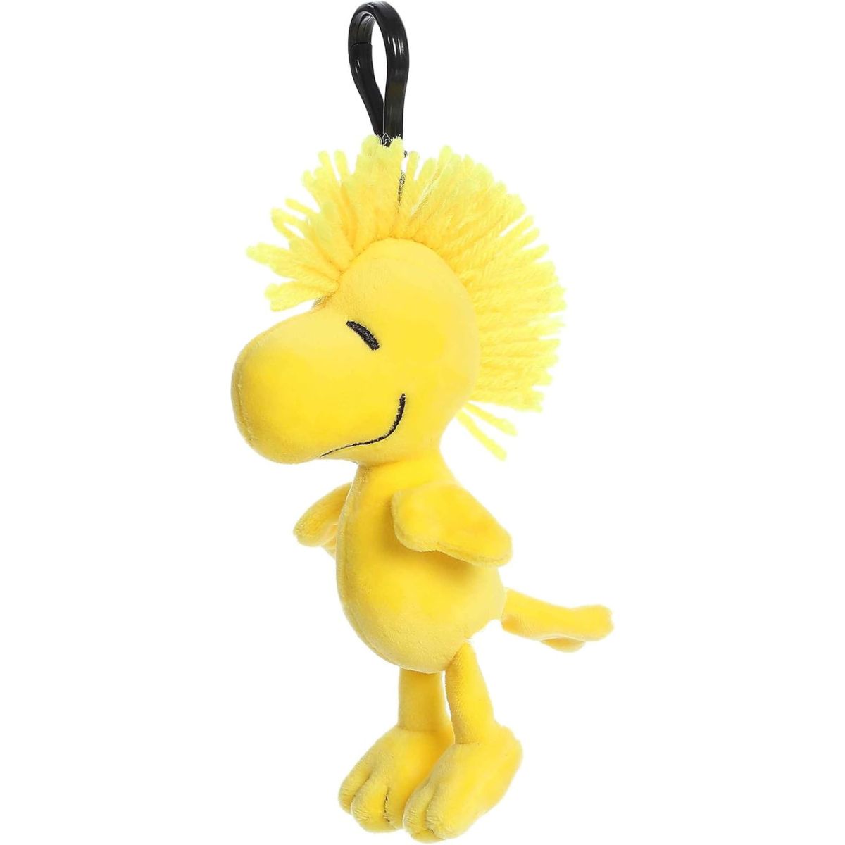 Aurora® Peanuts Woodstock 5 Inch Clip On Keychain Plush Stuffed Animal