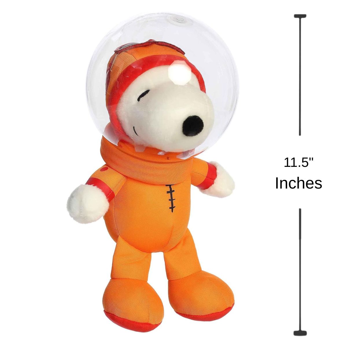 Aurora® Peanuts Astronaut Snoopy™ with Helmet 11.5 Inch Plush Stuffed Animal Toy