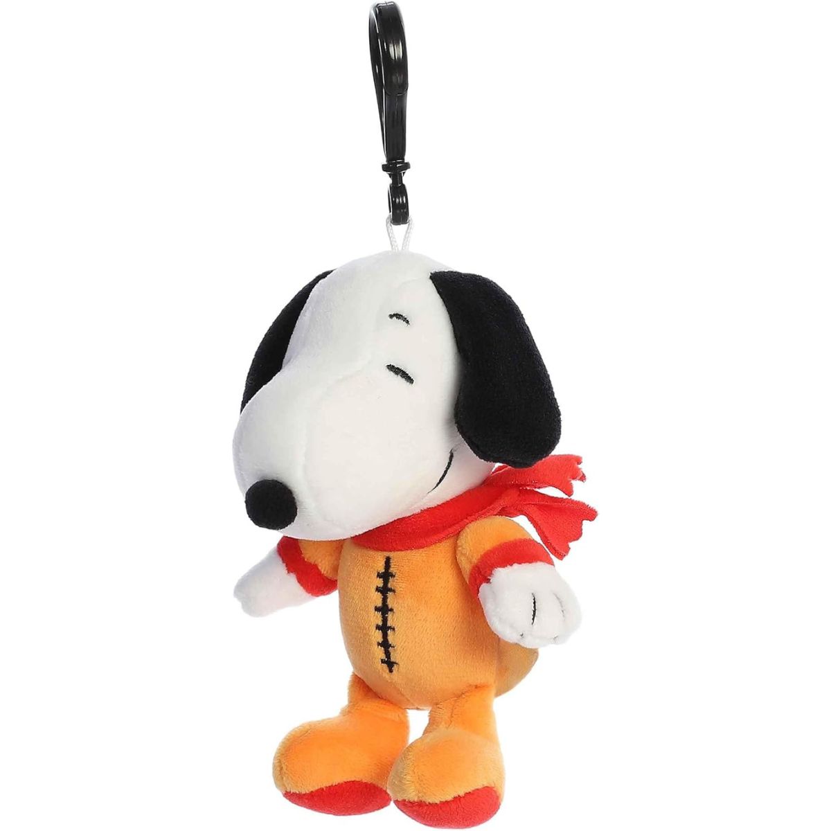 Aurora® Peanuts Astronaut Snoopy 5 Inch Clip On Keychain Plush Stuffed Animal
