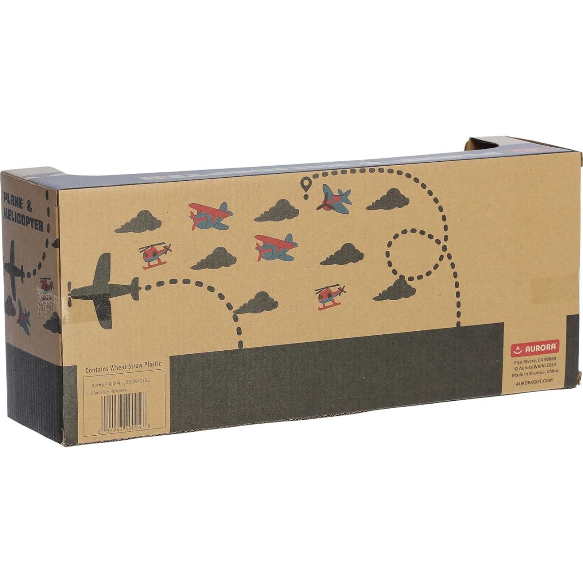 Aurora® Toys Wheatley™ 10" Inch Mini Plane & Helicopter Toy Set