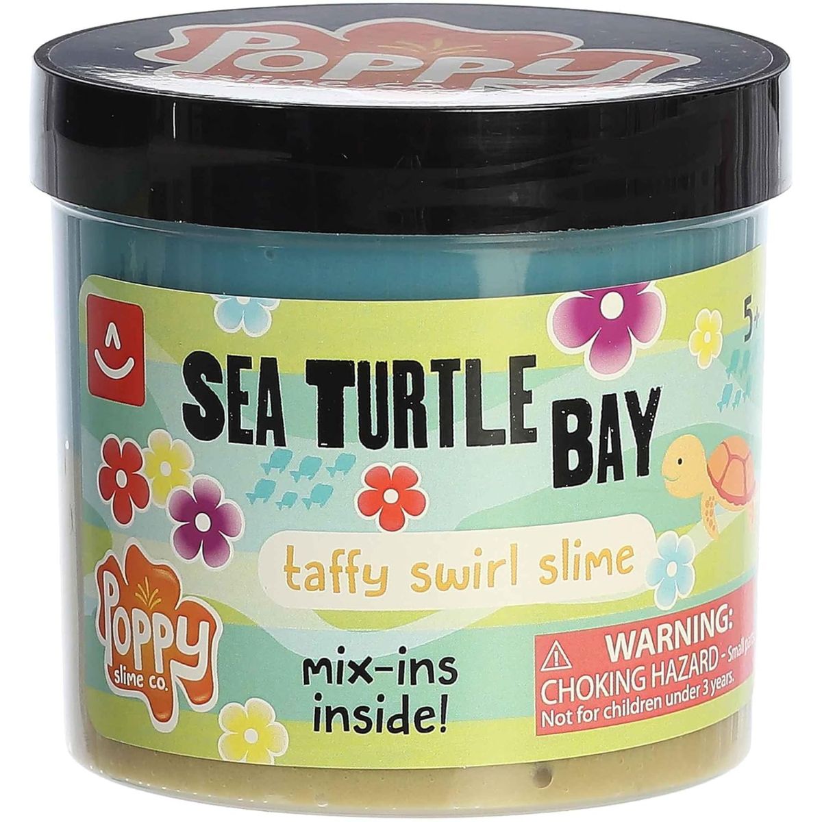 Aurora Toys Poppy Slime Co. Sea Turtle Bay Taffy Swirl Slime
