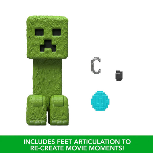 Mattel A Minecraft Movie 4" Inch Creeper Action Figure & Accessories