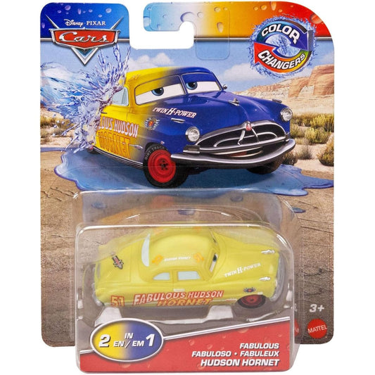 Disney Cars Color Changers Fabulous Hudson Hornet, Scale 1:55