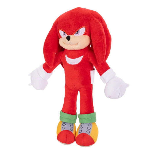 Jakks Pacific Sonic The Hedgehog 3 Movie Plush 9-Inch Collectible Toy, Knuckles