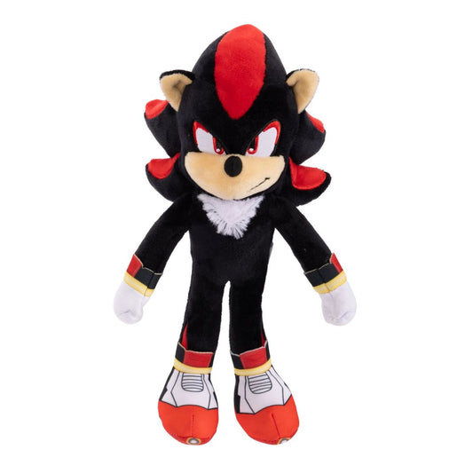 Jakks Pacific Sonic The Hedgehog 3 Movie Plush 9-Inch Collectible Toy, Shadow