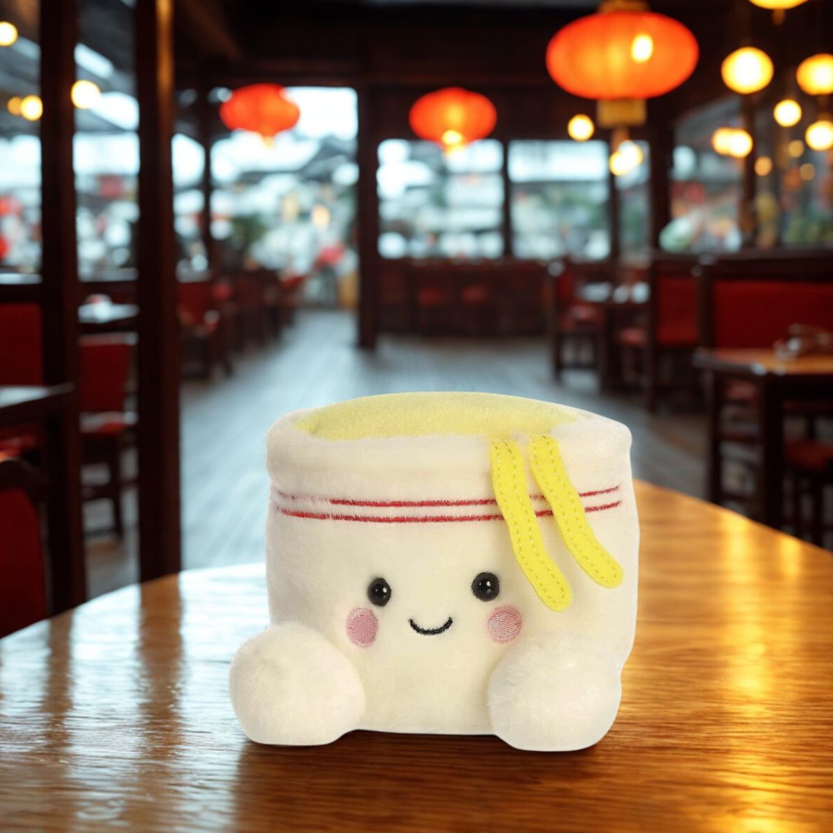 Aurora® Palm Pals™ Dashi Cup Ramen Noodles™ 5 Inch Stuffed Animal Toy #1-557 Cravings