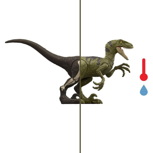 Mattel Jurassic World Dino Reveal Color Change Dinosaur, 1 Mystery Dinosaur