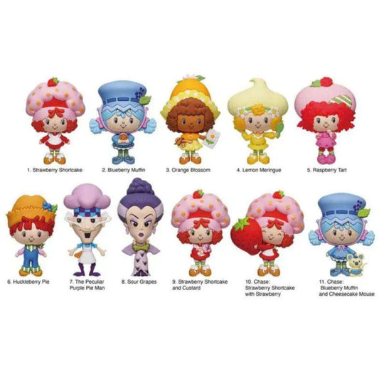Monogram The World of Strawberry Shortcake 3D Foam 1 Random Blind Bag Clip Key Ring