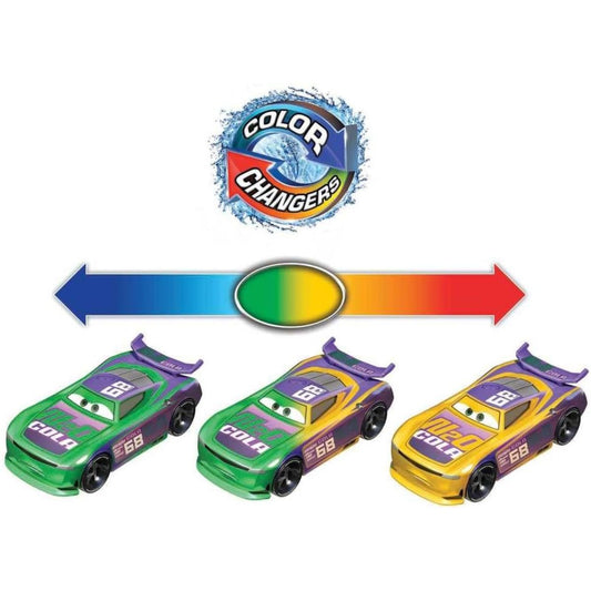 Disney Pixar Cars Color Changers DJ Toy Vehicle, 1:55 Scale