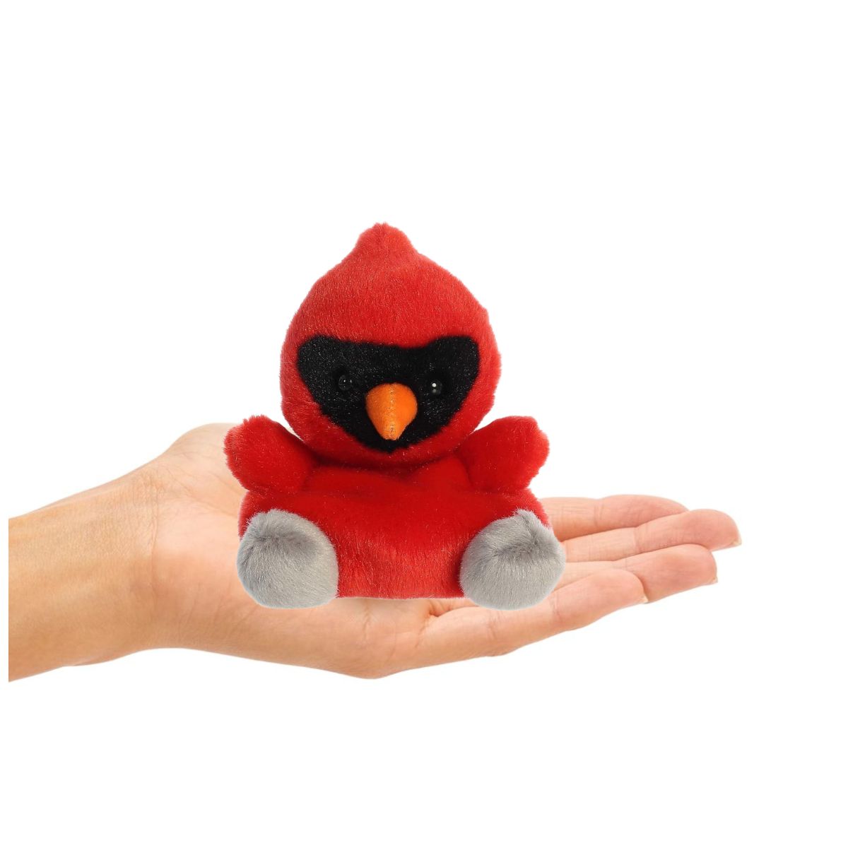 Aurora® Palm Pals™ Louis Cardinal™ 5 Inch Stuffed Animal Toy #1-243 Seasonal