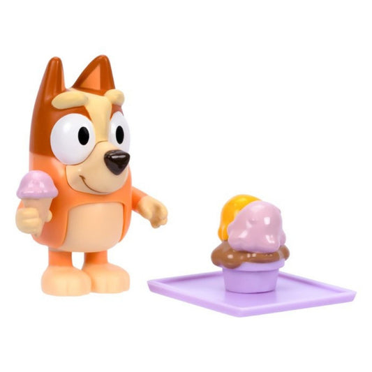 Bluey Story Starter Pack, Bingo & Ice Cream 3" Inch Toy Figure