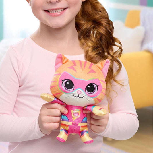 Disney Junior SuperKitties Su-Purr Charged 7" inch Ginny Stuffed Animal Plush Toy
