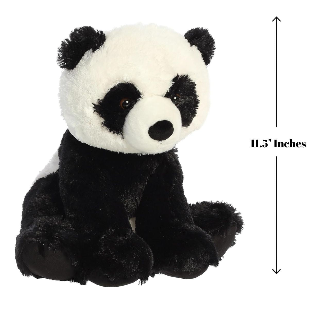 Aurora® Adorable 11.5" Inch Stuffed Animal Plush Toy, Panda