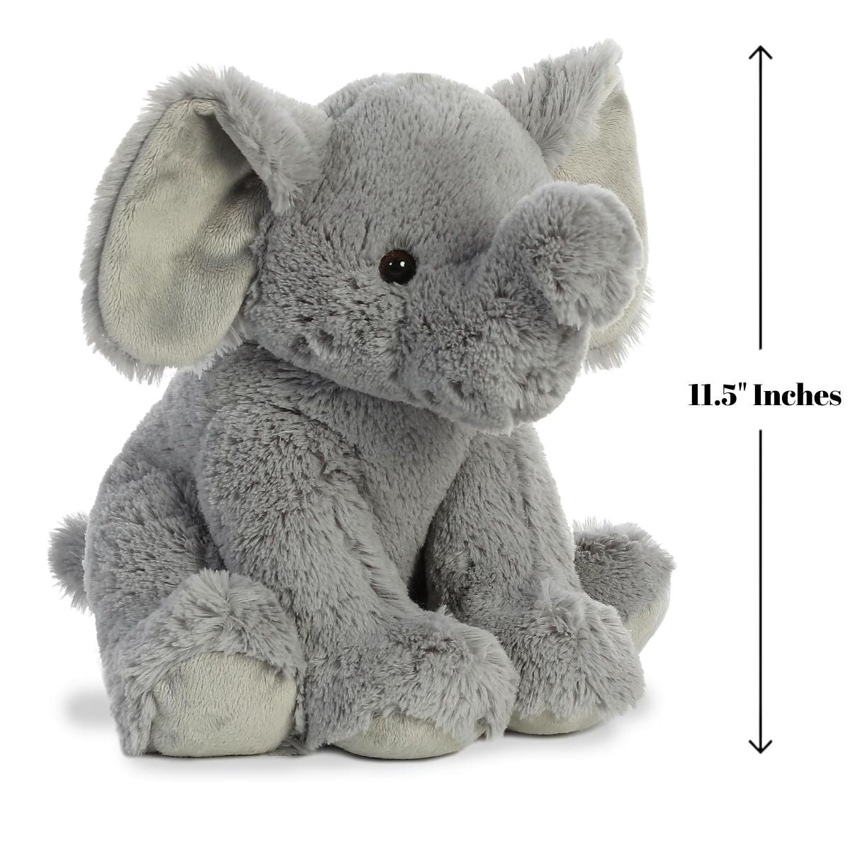 Aurora® Adorable 11.5" Inch Stuffed Animal Plush Toy, Elephant
