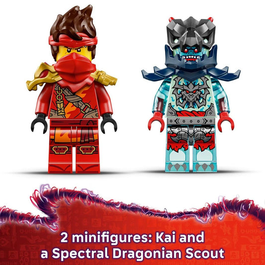 LEGO® NINJAGO Kai's Motorcycle Speed Race Building Kit 71838, 79 Pieces