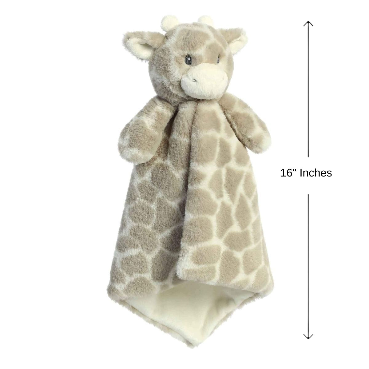 Aurora® Cuddler Gabby the Giraffe Luvster Cuddle Blanky 16" Inch Security Blanket Stuffed Animal Plush Toy