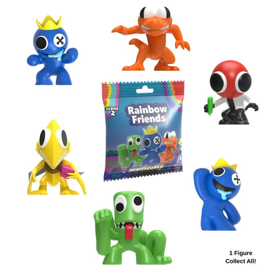 Rainbow Friends Series 2 Mystery 2" Inch Mini Figure, 2 Pack