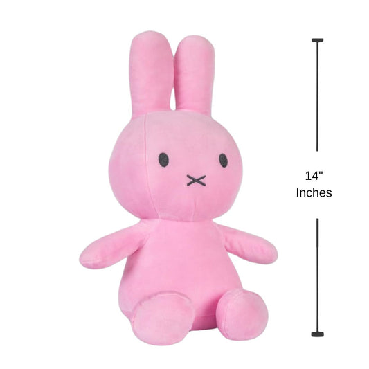 Color your World with Miffy 14" Inch All Pink Collectible Stuffed Animal Plush Toy
