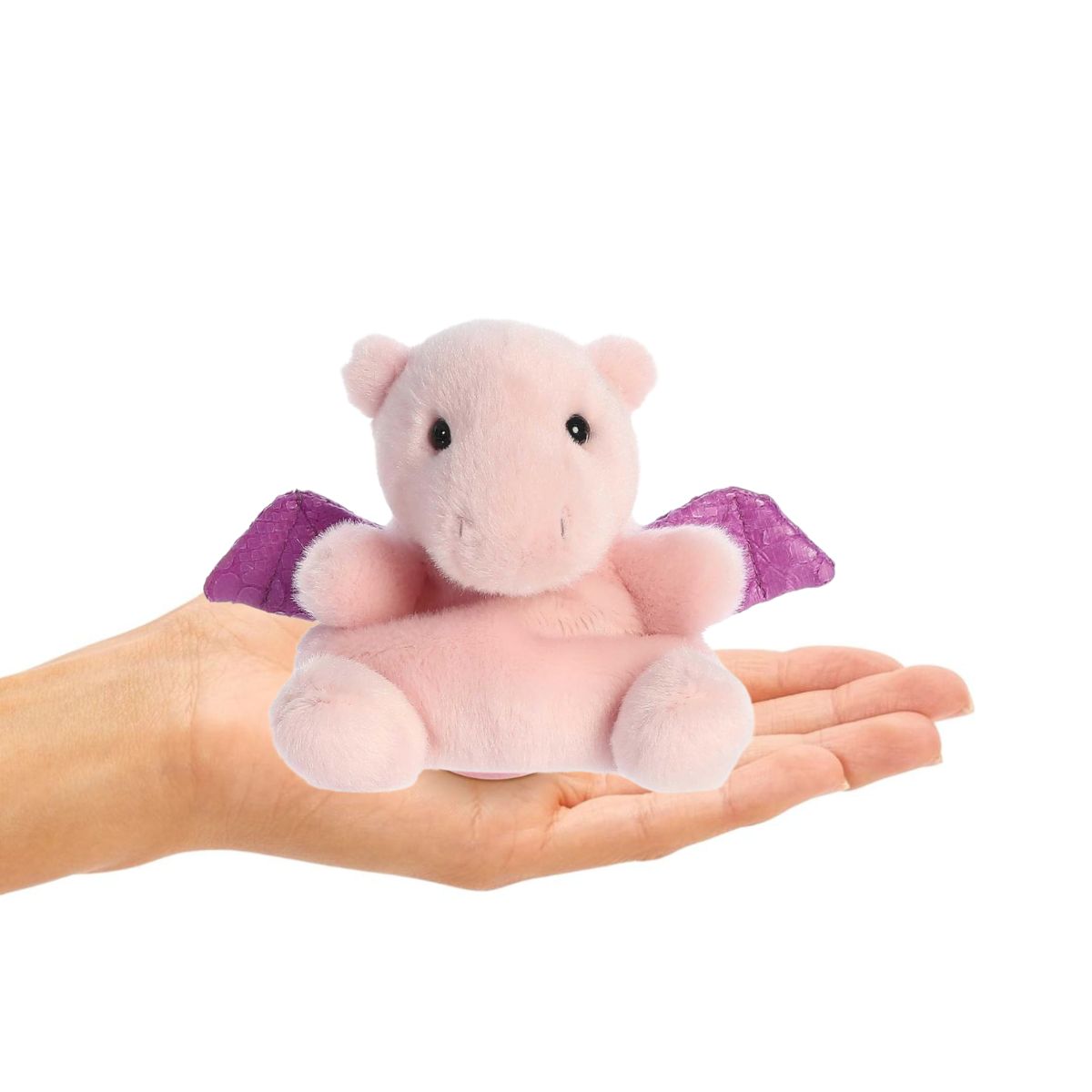 Aurora® Palm Pals™ Aria Pink Dragon™ 5 Inch Stuffed Animal Toy #1-173 Whimsical