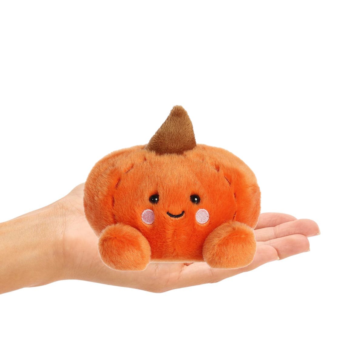 Aurora® Palm Pals™ Paisley Pumpkin™ 5 Inch Stuffed Animal Toy #1-474 Seasonal