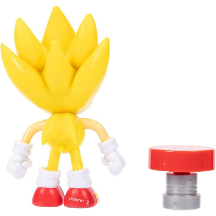 Sonic the Hedgehog 4-inch Super Super Sonic Action Figure with Red Spring Accessory