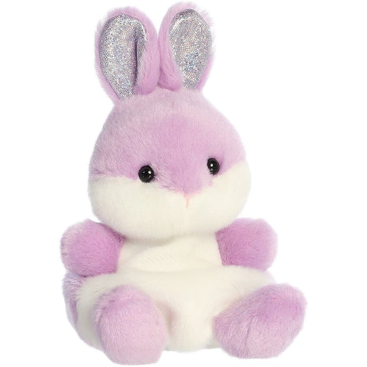 Aurora® Palm Pals™ Wyteria Purple Bunny™ 5 Inch Stuffed Animal Toy