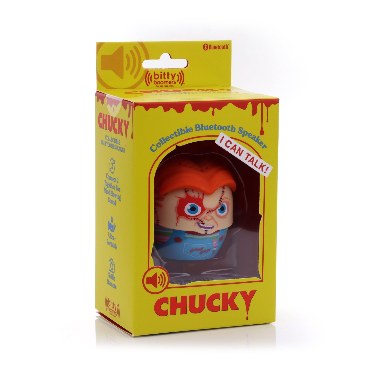 Bitty Boomers Wireless Bluetooth Speaker, A Child's Play Chucky